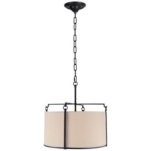 Aspen Four Light Hanging Lantern in Blackened Rust (268|S 5030BR-L)