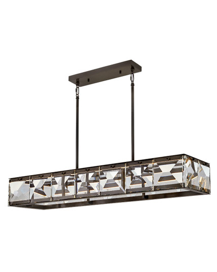 Jolie LED Linear Chandelier in Black Oxide (138|FR30106BX)