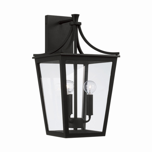 Adair Three Light Outdoor Wall Lantern in Black (65|947931BK)