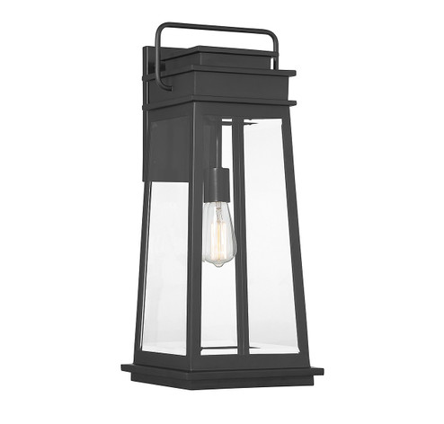 Boone One Light Outdoor Wall Lantern in Matte Black (51|5-814-BK)