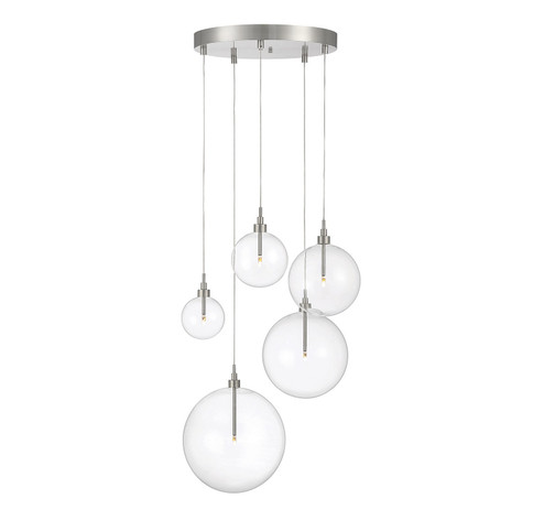 LED Pendant in Brushed Nickel (446|M10099BN)