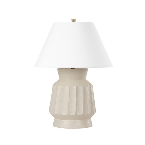Selma One Light Table Lamp in Ceramic Unglazed Gray (67|PTL1023-CUG)