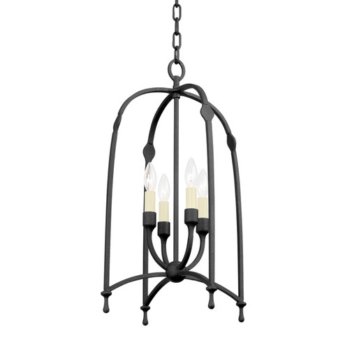 Rhett Four Light Lantern in Black Iron (67|F8815-BI)