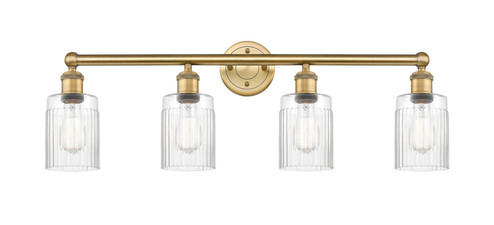 Edison Four Light Bath Vanity in Brushed Brass (405|616-4W-BB-G342)