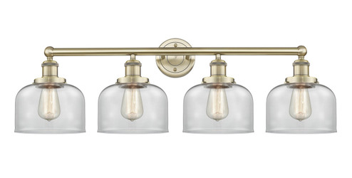 Edison Four Light Bath Vanity in Antique Brass (405|616-4W-AB-G72)