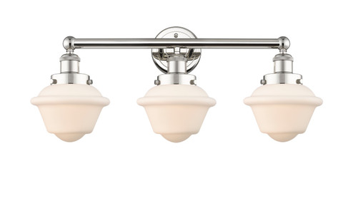 Edison Three Light Bath Vanity in Polished Nickel (405|616-3W-PN-G531)