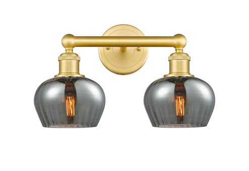 Edison Two Light Bath Vanity in Satin Gold (405|616-2W-SG-G93)