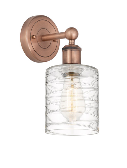 Edison One Light Wall Sconce in Antique Copper (405|616-1W-AC-G1113)