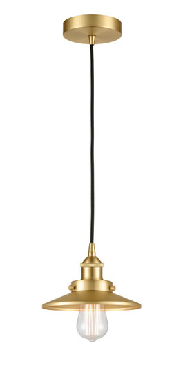 Edison One Light Pendant in Satin Gold (405|616-1PH-SG-M4-SG)