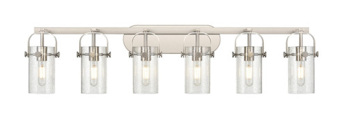 Downtown Urban LED Bath Vanity in Satin Nickel (405|423-6W-SN-G423-7SDY)