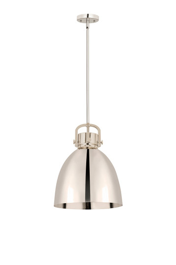 Downtown Urban One Light Pendant in Polished Nickel (405|410-1SL-PN-M412-14PN)