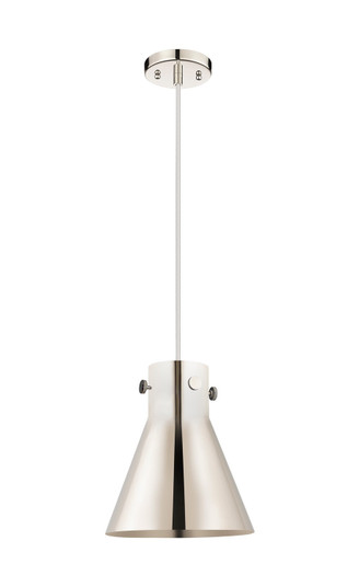Downtown Urban One Light Pendant in Polished Nickel (405|410-1PM-PN-M411-10PN)