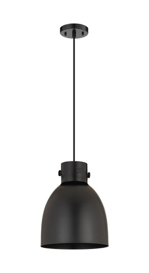 Downtown Urban One Light Pendant in Matte Black (405|410-1PM-BK-M412-10BK)