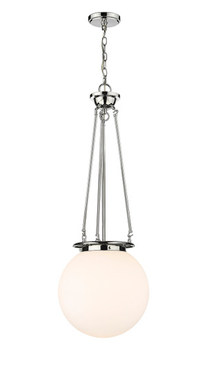 Essex One Light Pendant in Polished Chrome (405|221-1P-PC-G201-14)