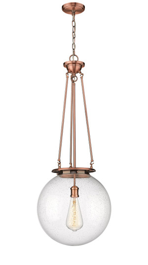 Essex One Light Pendant in Antique Copper (405|221-1P-AC-G204-16)