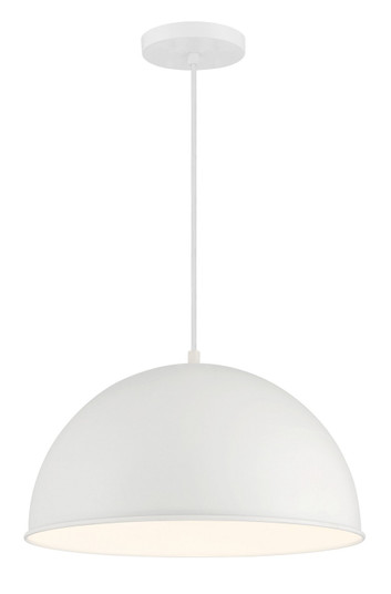 Vantage Pendants One Light Hanging Lantern in White (7|6203-44)