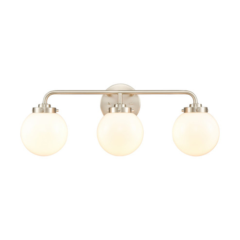 Fairbanks Three Light Vanity in Brushed Nickel (45|EC89984/3)