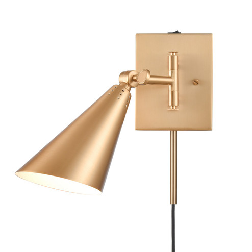 Whitmire One Light Wall Sconce in Brushed Gold (45|EC89231/1)