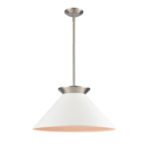 Cavendish One Light Pendant in Brushed Nickel (45|89994/1)