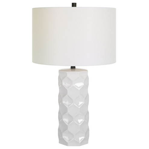 Honeycomb One Light Table Lamp in Satin Black (52|30181-1)