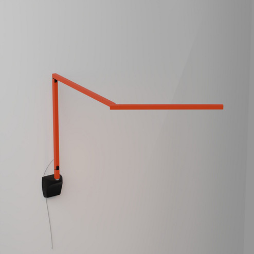 Z-Bar Gen 4 LED Desk Lamp in Matte Orange (240|ZBD3100-W-MOR-WAL)
