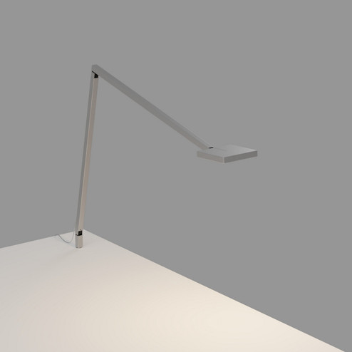 Focaccia LED Desk Lamp in Silver (240|FCD-2-SIL-THR)