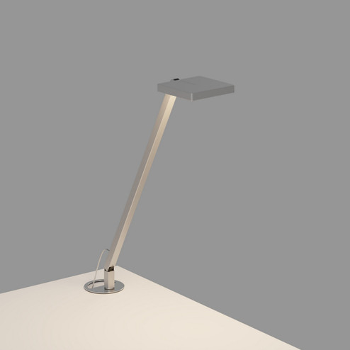 Focaccia LED Desk Lamp in Silver (240|FCD-1-SIL-GRM)