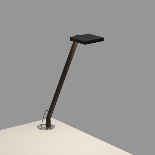 Focaccia LED Desk Lamp in Matte Black (240|FCD-1-MTB-GRM)