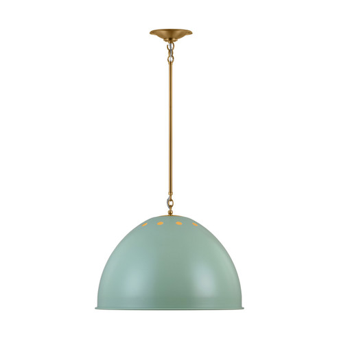 Robbie One Light Pendant in Eucalyptus (454|TP1171EPSBBS)