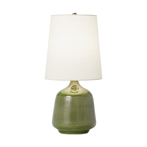 Ornella One Light Table Lamp in Green (454|AET1141GRN1)