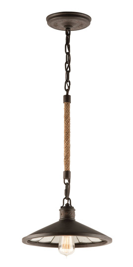 Brooklyn One Light Pendant in Heritage Bronze (67|F3144-HBZ)