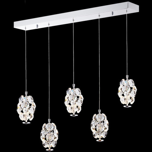 Continental Fashion LED Chandelier in Silver (64|96945S22)