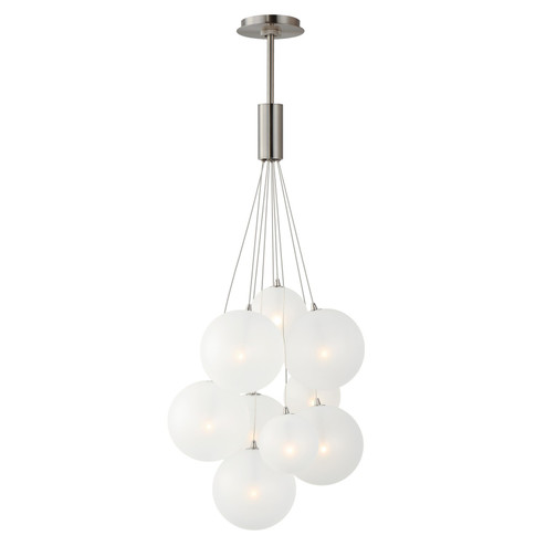 Burst LED Pendant in Satin Nickel (86|E25087-54SN)