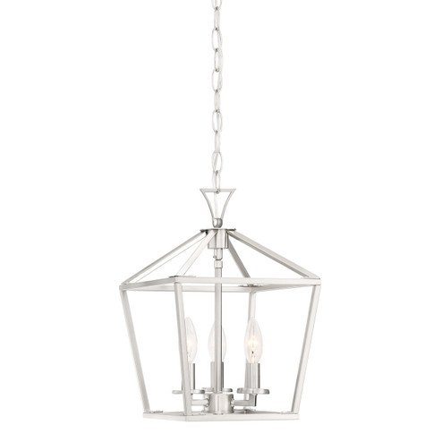 Townsend Three Light Pendant in Satin Nickel (51|3-420-3-SN)