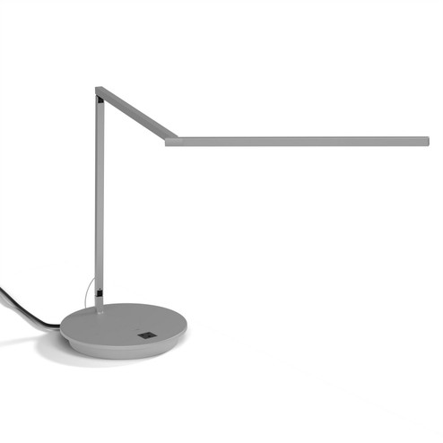 Z-Bar Gen 4 LED Desk Lamp in Silver (240|ZBD3000-W-SIL-PWD)