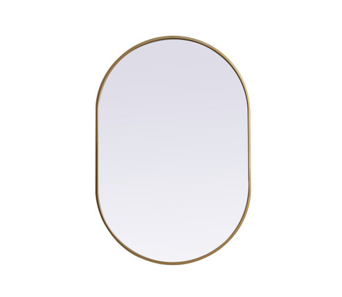 Asha Mirror in Brass (173|MR2A2740BRS)