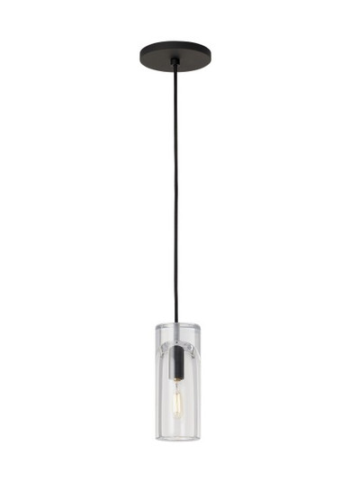 Horizon One Light Pendant in Nightshade Black (182|SLPD277CB)