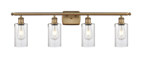 Ballston Four Light Bath Vanity in Brushed Brass (405|516-4W-BB-G804)