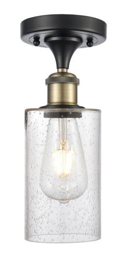 Ballston One Light Semi-Flush Mount in Black Antique Brass (405|516-1C-BAB-G804)