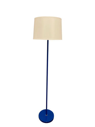 Sawyer One Light Floor Lamp in Colbalt/Satin Nickel (30|S500-COSN)