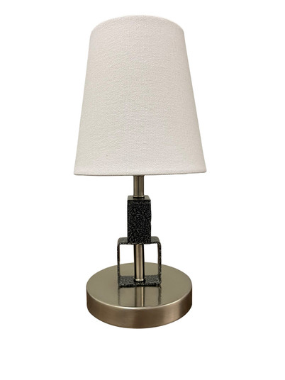 Bryson One Light Accent Lamp in Satin Nickel/Supreme Silver (30|B208-SN/SS)