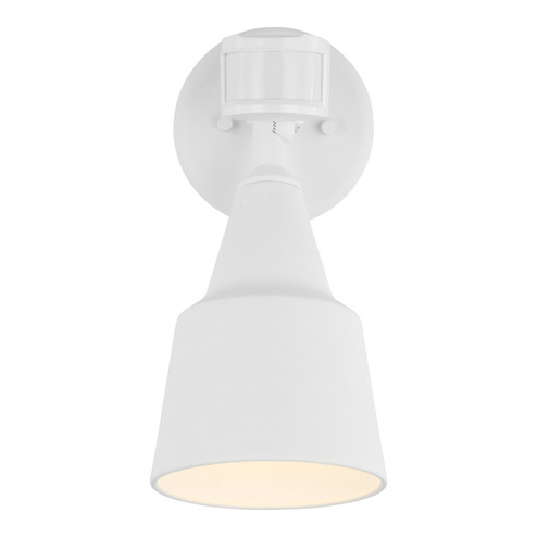Flood Light One Light Flood with Photo and Motion Sensor in White (1|8560701PM-15)