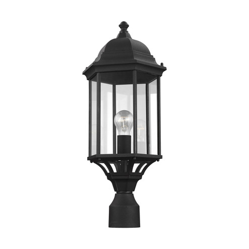 Sevier One Light Outdoor Post Lantern in Black (1|8238701-12)