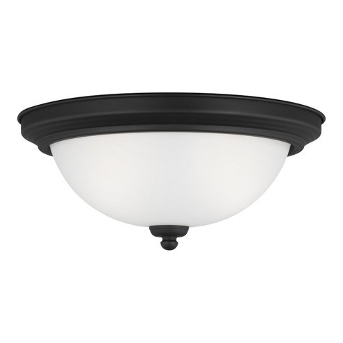 Geary Two Light Flush Mount in Midnight Black (1|77064EN3-112)