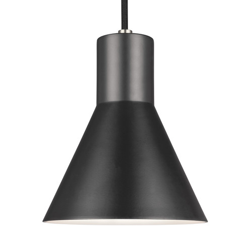 Towner One Light Mini-Pendant in Brushed Nickel (1|6141301-962)