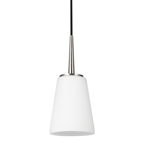 Driscoll One Light Mini-Pendant in Brushed Nickel (1|6140401-962)