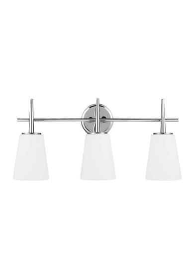 Driscoll Three Light Wall / Bath in Chrome (1|4440403EN3-05)