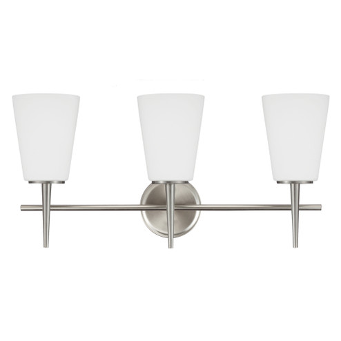 Driscoll Three Light Wall / Bath in Brushed Nickel (1|4440403-962)