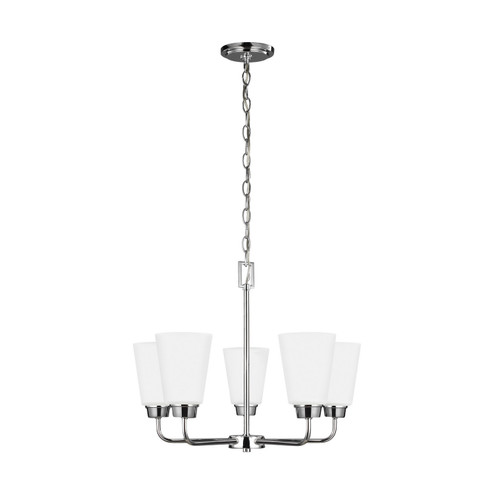 Kerrville Five Light Chandelier in Chrome (1|3115205-05)