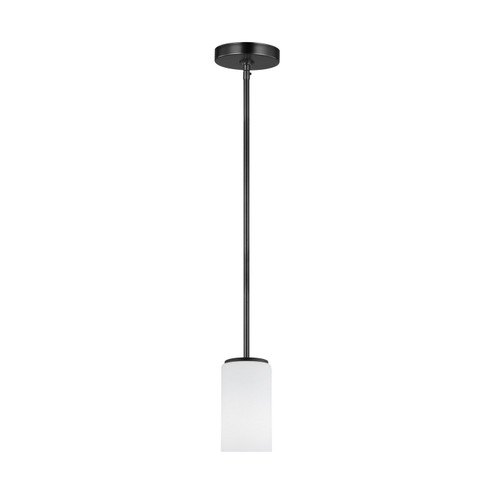 Alturas One Light Mini-Pendant in Midnight Black (1|6124601-112)